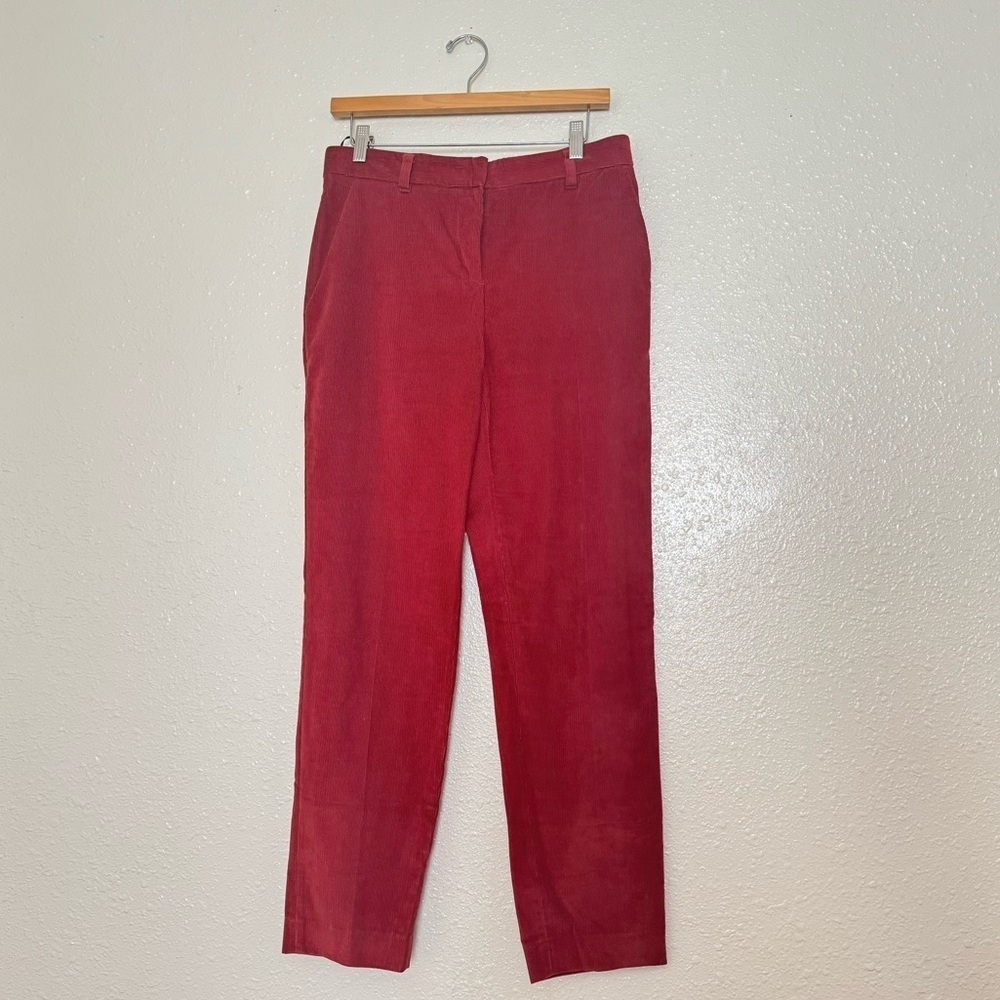 Missoni Burnt Brick Corduroy Straight Leg Pants